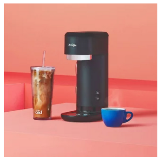 Iced Hot Single Serve Coffeemaker with Tumbler